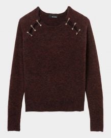 Safety pin sweater at The Kooples