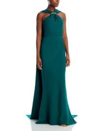 Safiyaa Lilien Sleeveless Cape Gown Bloomingdales at Bloomingdales