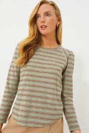 Sage Multi Mason Baseball Tee Veronica Beard at Tuckernuck