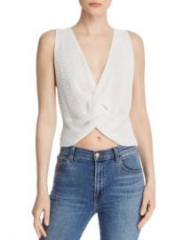 Sage the Label Say You Love Me Twist-Front Knit Top Women - Bloomingdale s at Bloomingdales