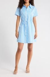Saida Kenda Striped Shift Minidress at Nordstrom