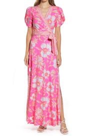 Sailynn Floral Wrap Dress at Nordstrom