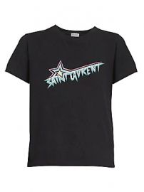 Saint Laurent - Saint Laurent Star Tee at Saks Fifth Avenue