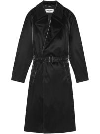 Saint Laurent Belted Trench Coat - at Farfetch