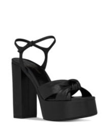 Saint Laurent Bianca Platform Sandals in Smooth Leather Bloomingdales at Bloomingdales