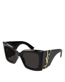 Saint Laurent Blaze Monogram Cat Eye Sunglasses 54mm Bloomingdales at Bloomingdales