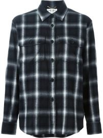 Saint Laurent Classic Plaid Shirt - Joy Style Concept at Farfetch