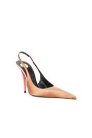Saint Laurent Deroche Slingback Pump in Cappuccino Cappuccin FWRD at FWRD