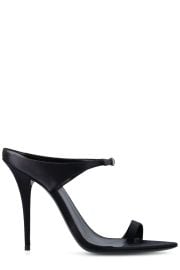 Saint Laurent Dive Heeled Mules at Cettire