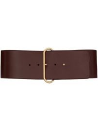 Saint Laurent Lacquered Leather Belt - at Farfetch