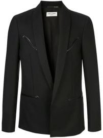 Saint Laurent Long Blazer - Farfetch at Farfetch