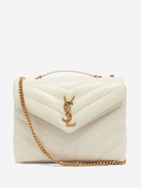 Saint Laurent Loulou small quilted leather shoulder bag at Matches