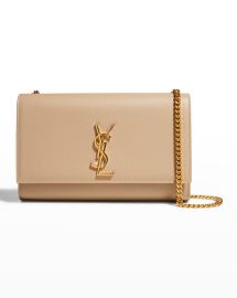 Saint Laurent Monogram YSL Medium Chain Shoulder Bag at Neiman Marcus