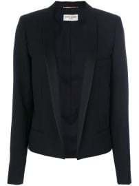 Saint Laurent Open Front Blazer  3 490 - Buy Online SS18 - Quick Shipping  Price at Farfetch