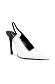 Saint Laurent Raven Slingback Pump at FWRD