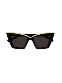 Saint Laurent Round Frame Sunglasses at Cettire