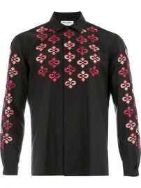 Saint Laurent Russian Embroideries Shirt - Farfetch at Farfetch