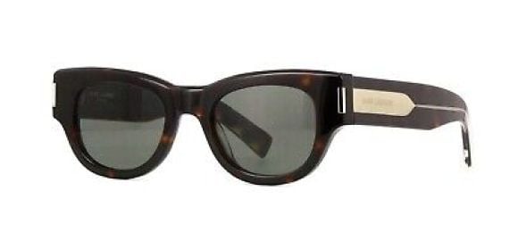 Saint Laurent SL 573 Havana And SilverGrey 002 Sunglasses eBay at eBay