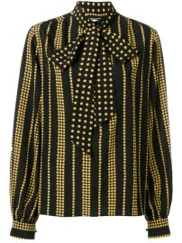 Saint Laurent Star Print Blouse - Farfetch at Farfetch