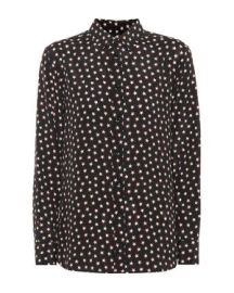 Saint Laurent Star Print Blouse at YSL