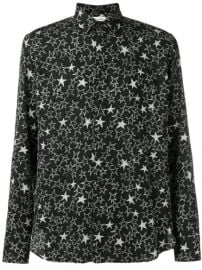 Saint Laurent Star Print Shirt  - Farfetch at Farfetch