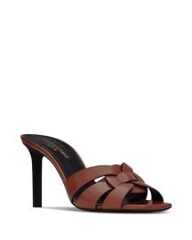 Saint Laurent Tribute Mule Sandals at Bloomingdales