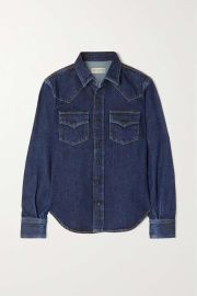 Saint Laurent Western Yoke Denim Shirt at Net a Porter