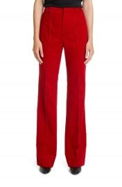 Saint Laurent Wide Leg Corduroy Pants   Nordstrom at Nordstrom