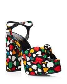 Saint Laurent Womens Bianca 85 Platform Sandals Bloomingdales at Bloomingdales