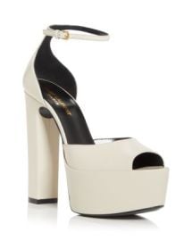 Saint Laurent Womens Jodie 95 Platform High Heel Sandals Bloomingdales at Bloomingdales