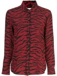 Saint Laurent Zebra Print Shirt - Farfetch at Farfetch