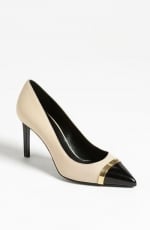 Saint Laurent cap toe pump at Nordstrom