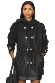 Saint Leather Jacket at Revolve