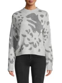 Saks Fifth Avenue Abstract Pattern Heathered Sweater on SALE at Saks Off 5th