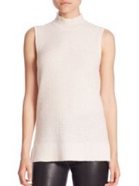 Saks Fifth Avenue Collection - Cashmere Mockneck Top at Saks Fifth Avenue