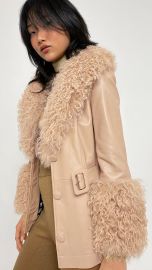 Saks Potts Shorty Shearling Jacket at Shopbop