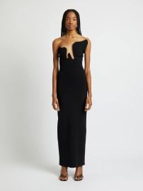 Salacia Wire Column Strapless Dress at Christopher Esber