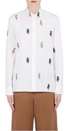 Sally Smart Embroidered Cotton Shirt by Marni at Barneys