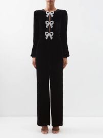 Saloni Camille Bow Jumpsuit at Matches