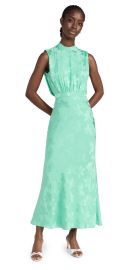 Saloni Fleur Dress Mist Green 0 at Shopbop