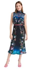 Saloni Fleur Midi Dress at Shopbop