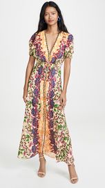 Saloni Lea Long Dress at Shopbop