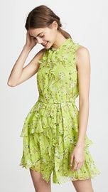 Saloni Tilly Ruffle Dress at Shopbop