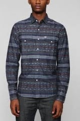 Salt Valley Emery Ikat Shirt at Urban Outfitters