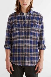 Salt Valley Spring Flannel Button-Down Shirt at Urban Outfitters