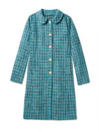 Salvador Perez Peter Pan Collar Coat at Gilt