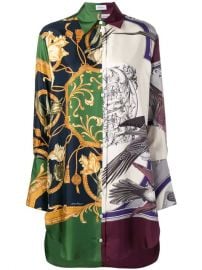 Salvatore Ferragamo Baroque Print Dress - Farfetch at Farfetch