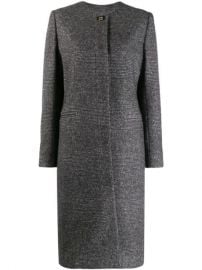 Salvatore Ferragamo Houndstooth single-breasted Coat - Farfetch at Farfetch