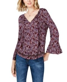 Lucky Brand Paisley Top at Nordstrom