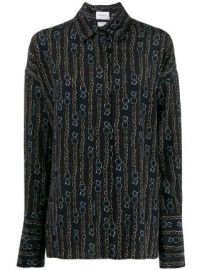 Salvatore Ferragamo chain print shirt chain print shirt at Farfetch